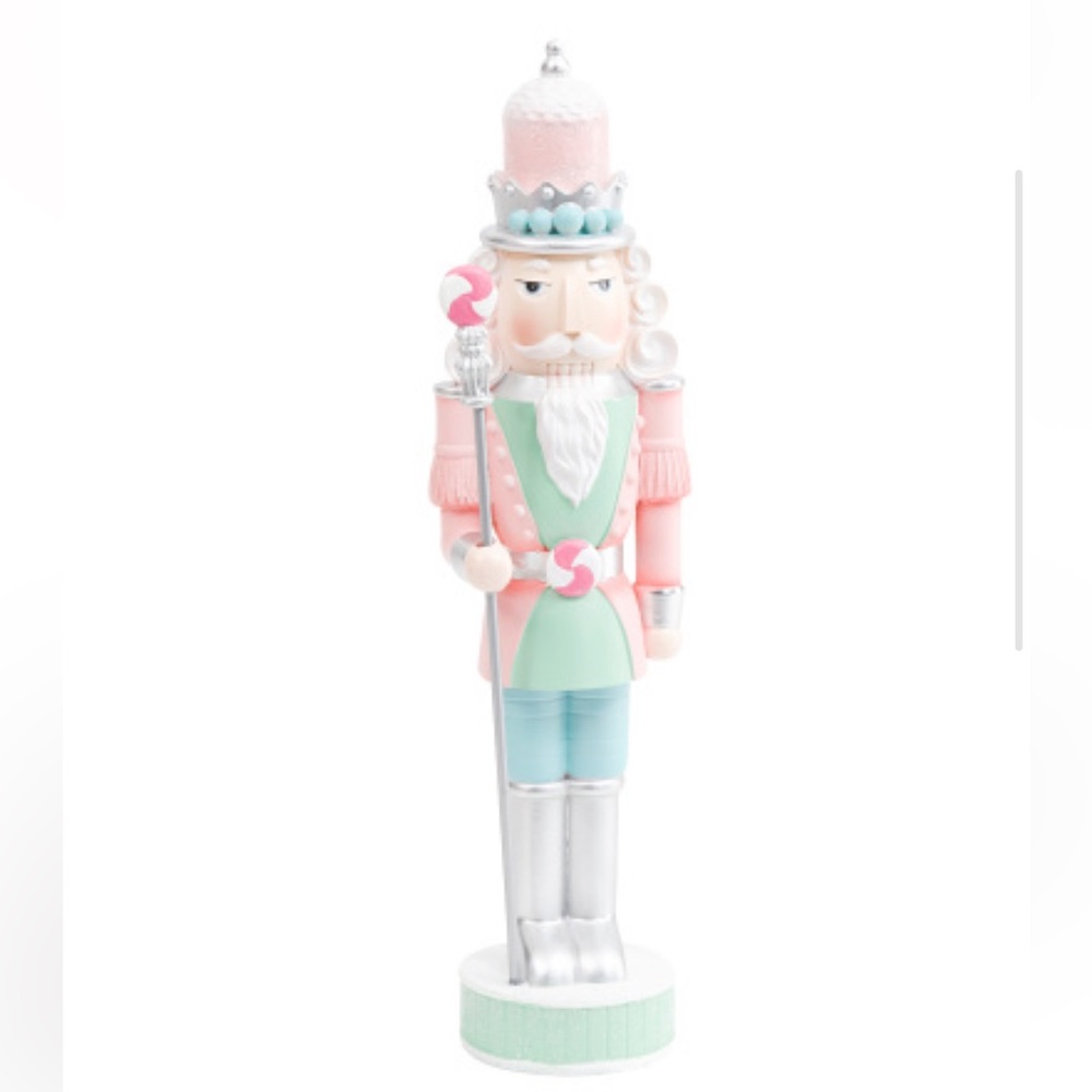 Pastel Nutcracker Figurine